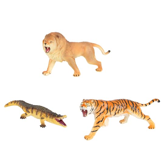Assorted Soft Jungle Animal Figure by Creatologyβ’ Michaels